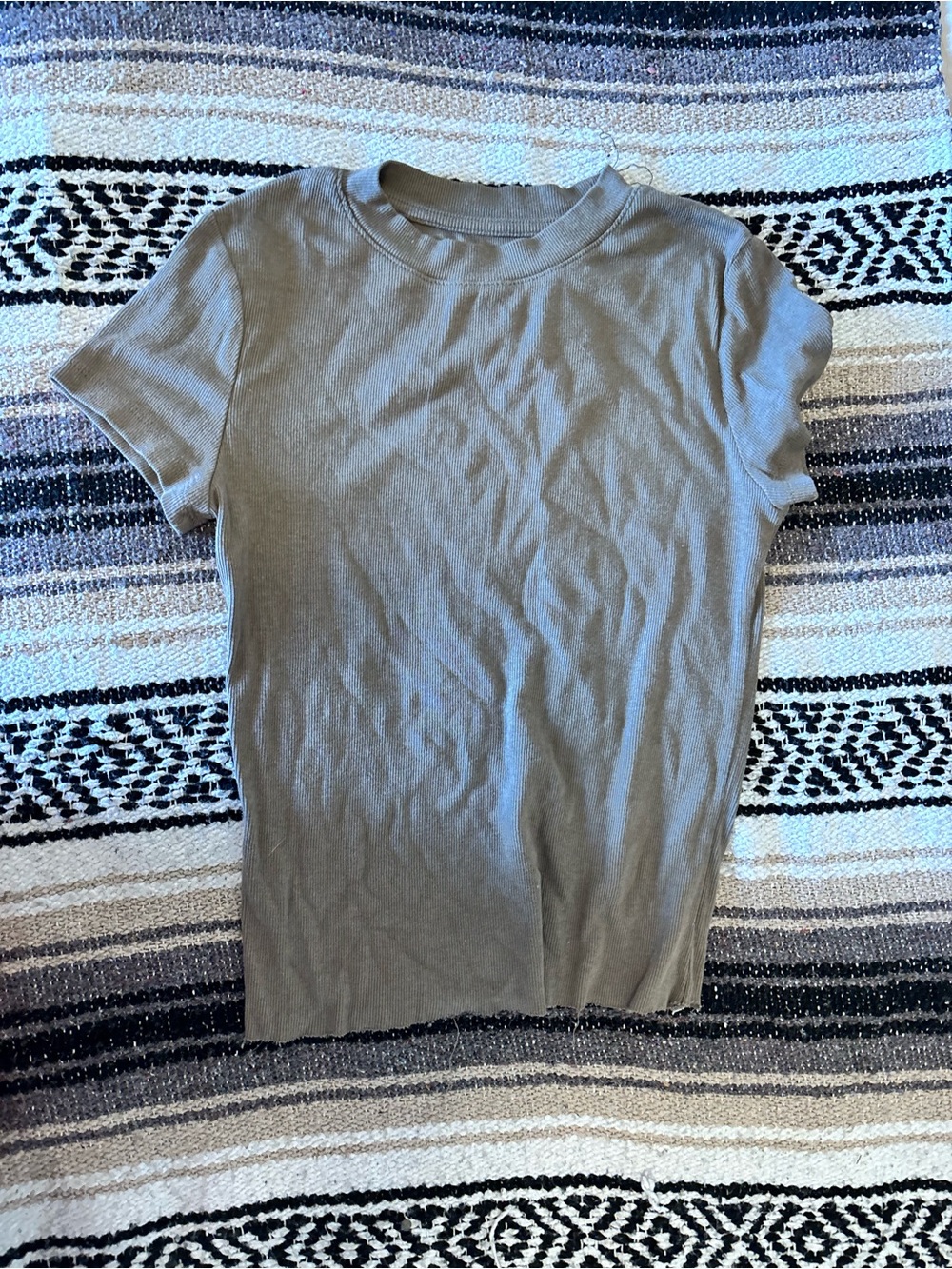 Olive Green Kids Short-Sleeve Tee